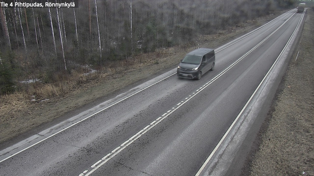 Weather Camera Image Road 4 Pihtipudas, Rönnynkylä, Pihtipudas, Keski-Suomi