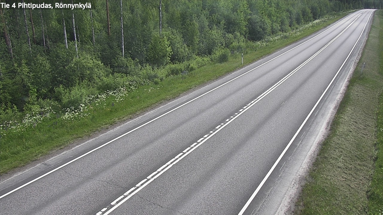 Kelikamerat Kuva Tie 4 Pihtipudas, Rönnynkylä, Pihtipudas, Keski-Suomi