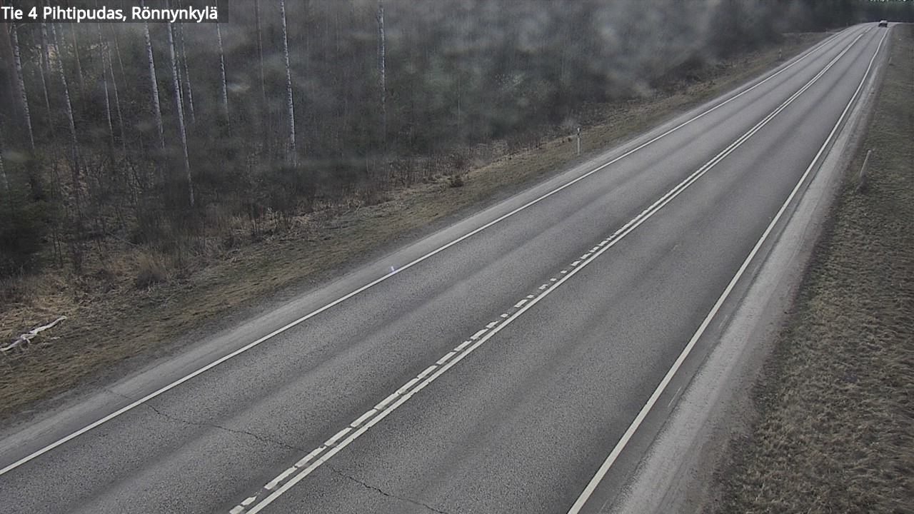 Weather Camera Image Road 4 Pihtipudas, Rönnynkylä, Pihtipudas, Keski-Suomi