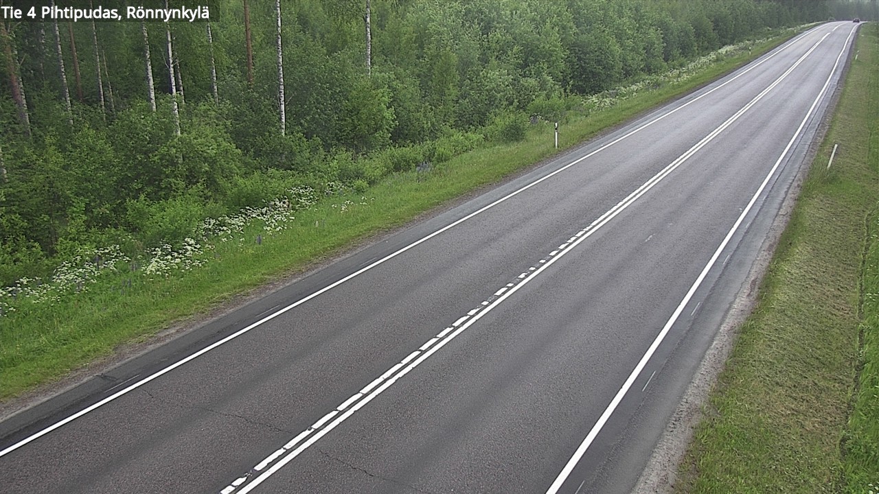 Kelikamerat Kuva Tie 4 Pihtipudas, Rönnynkylä, Pihtipudas, Keski-Suomi