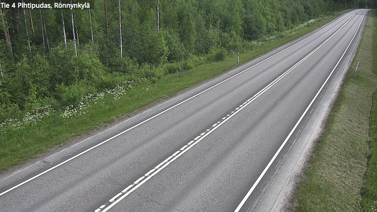 Kelikamerat Kuva Tie 4 Pihtipudas, Rönnynkylä, Pihtipudas, Keski-Suomi