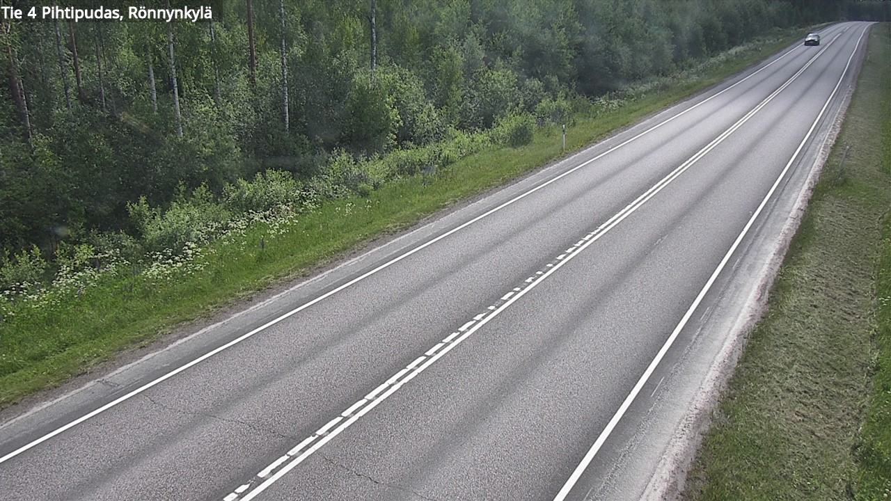 Kelikamerat Kuva Tie 4 Pihtipudas, Rönnynkylä, Pihtipudas, Keski-Suomi