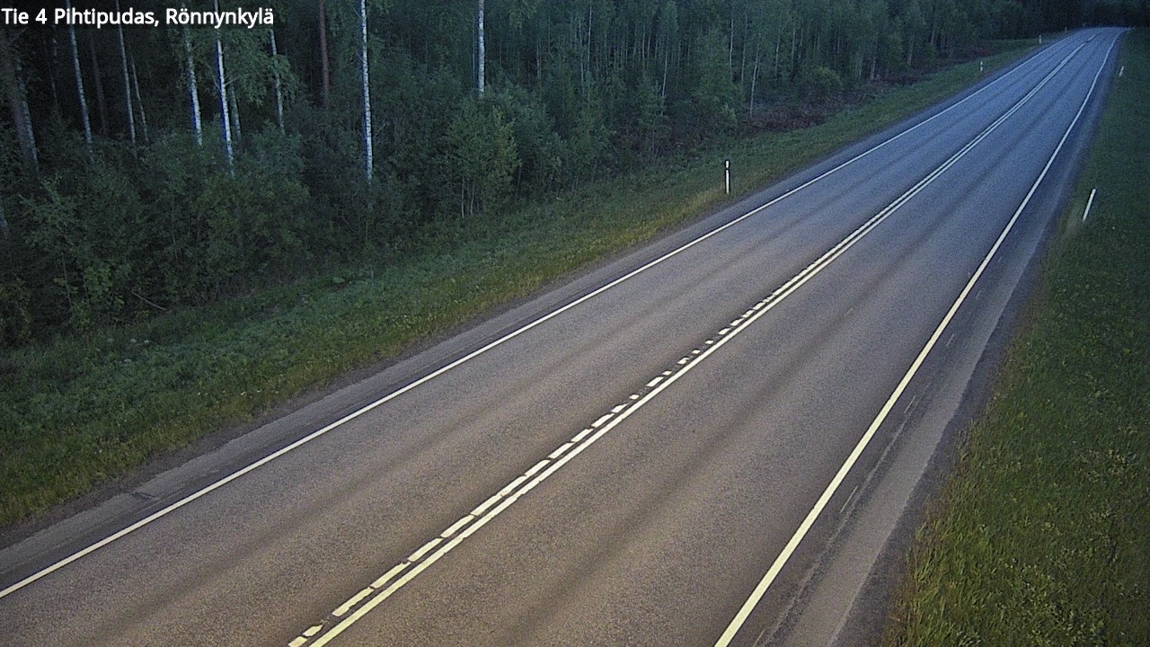 Kelikamerat Kuva Tie 4 Pihtipudas, Rönnynkylä, Pihtipudas, Keski-Suomi