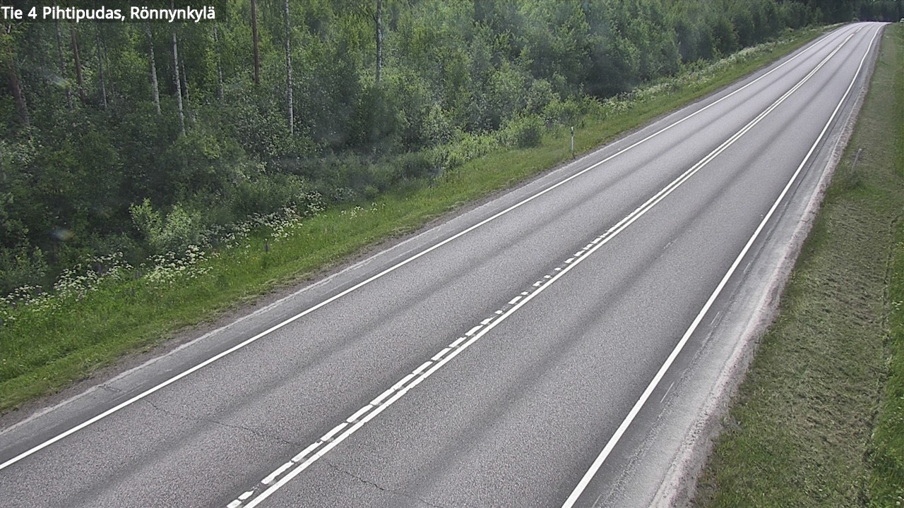 Kelikamerat Kuva Tie 4 Pihtipudas, Rönnynkylä, Pihtipudas, Keski-Suomi