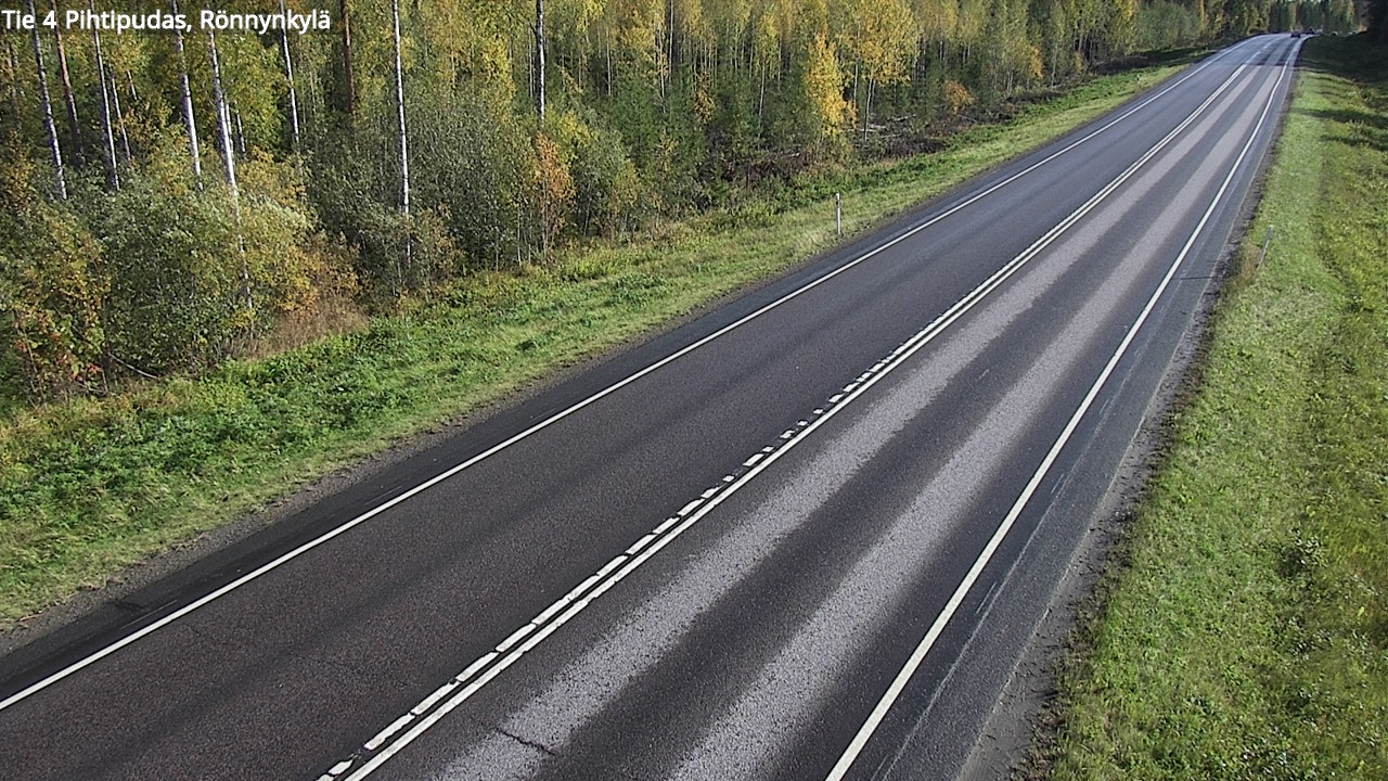 Kelikamerat Kuva Tie 4 Pihtipudas, Rönnynkylä, Pihtipudas, Keski-Suomi