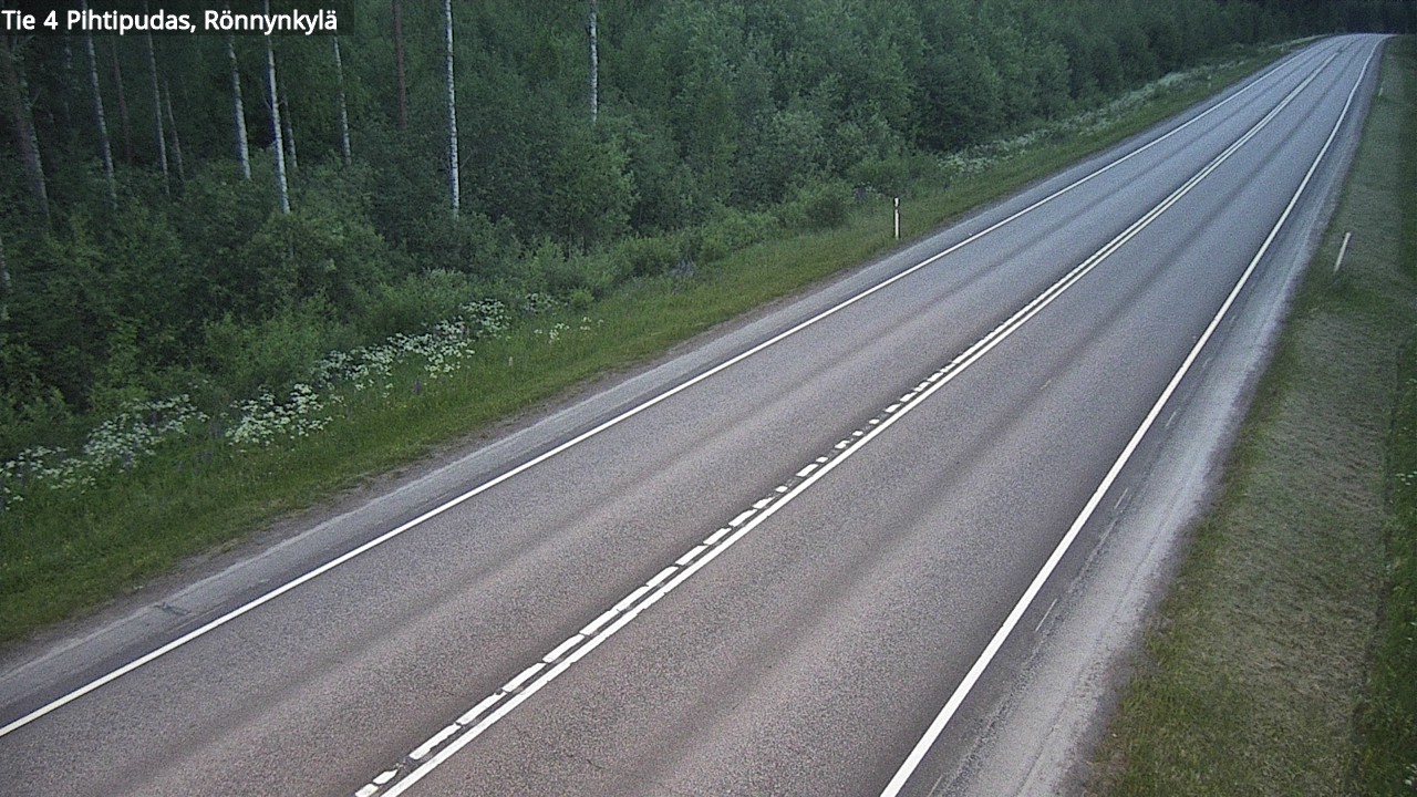 Kelikamerat Kuva Tie 4 Pihtipudas, Rönnynkylä, Pihtipudas, Keski-Suomi