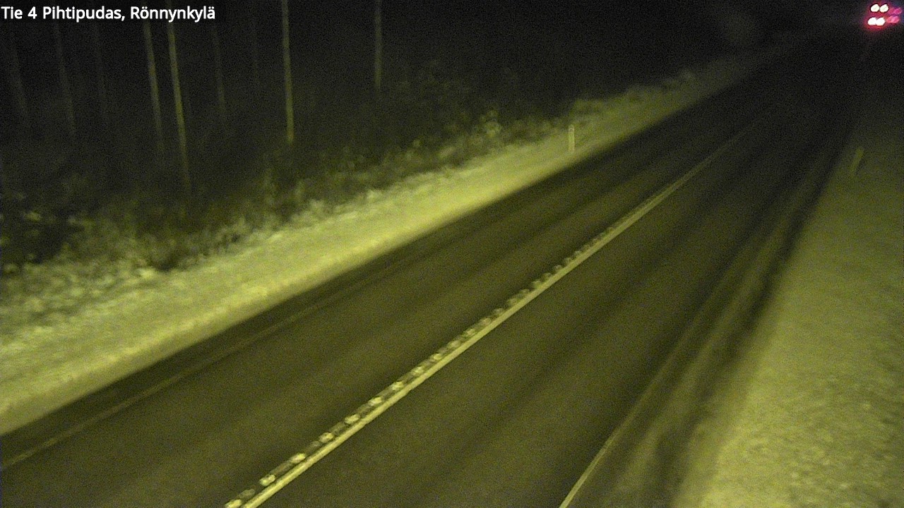 Weather Camera Image Väg 4 Pihtipudas, Rönnynkylä, Pihtipudas, Keski-Suomi