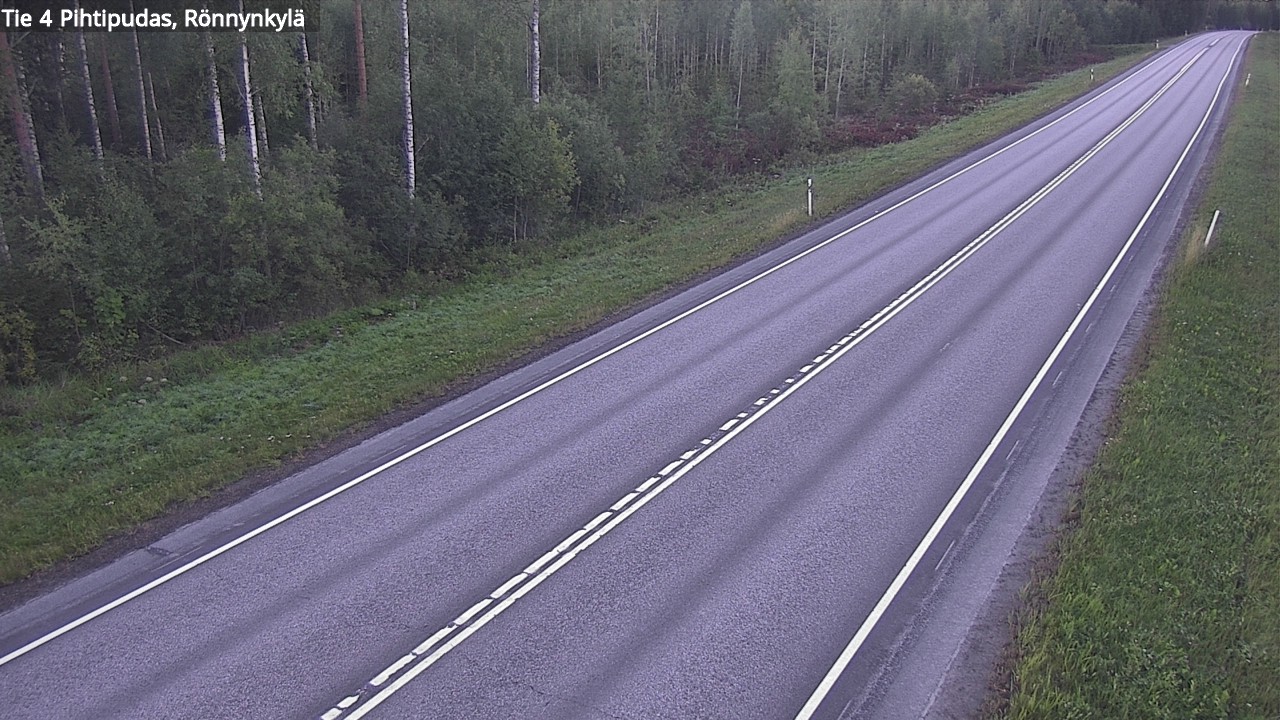 Kelikamerat Kuva Tie 4 Pihtipudas, Rönnynkylä, Pihtipudas, Keski-Suomi