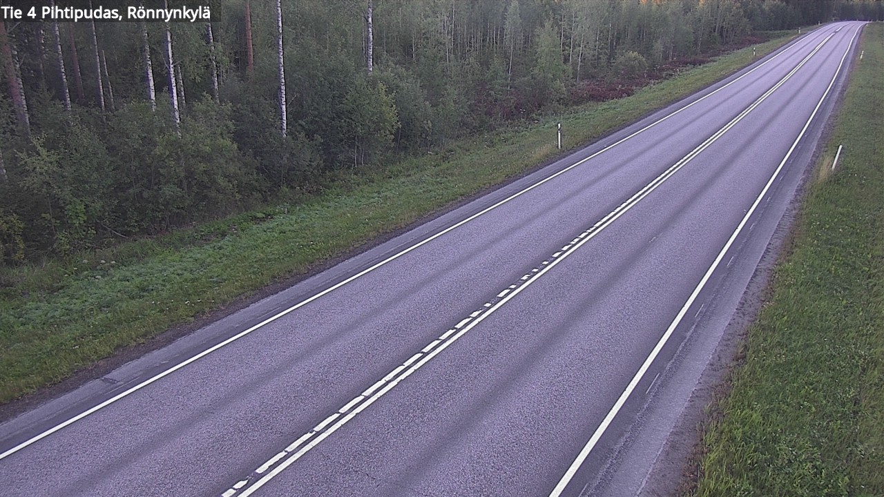 Kelikamerat Kuva Tie 4 Pihtipudas, Rönnynkylä, Pihtipudas, Keski-Suomi