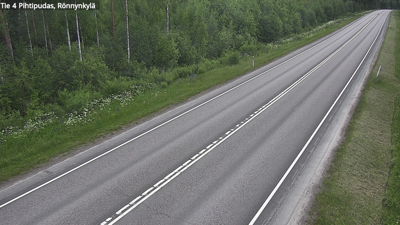 Kelikamerat Kuva Tie 4 Pihtipudas, Rönnynkylä, Pihtipudas, Keski-Suomi