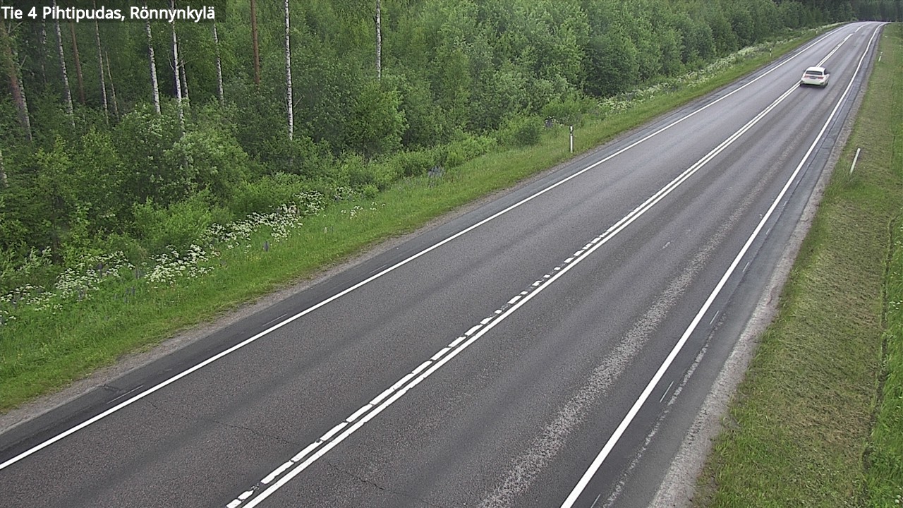 Kelikamerat Kuva Tie 4 Pihtipudas, Rönnynkylä, Pihtipudas, Keski-Suomi