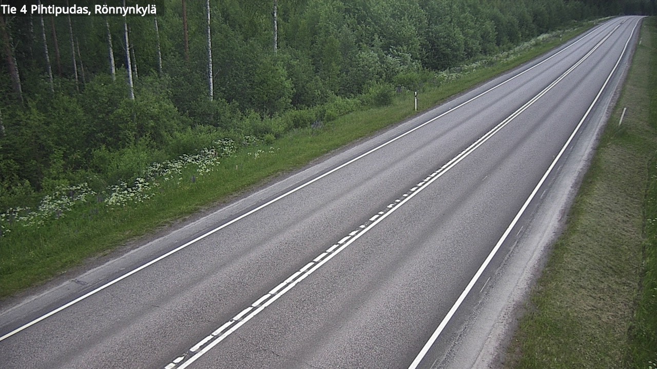 Kelikamerat Kuva Tie 4 Pihtipudas, Rönnynkylä, Pihtipudas, Keski-Suomi
