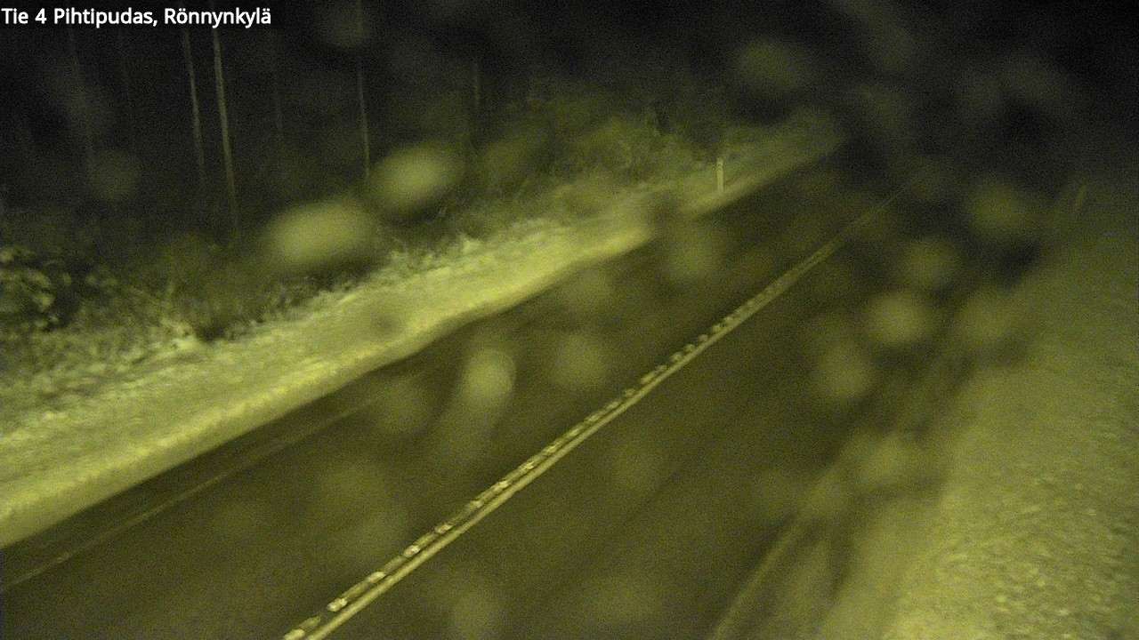 Weather Camera Image Väg 4 Pihtipudas, Rönnynkylä, Pihtipudas, Keski-Suomi