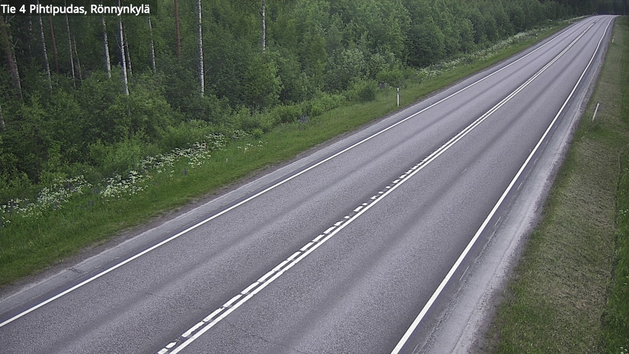 Kelikamerat Kuva Tie 4 Pihtipudas, Rönnynkylä, Pihtipudas, Keski-Suomi