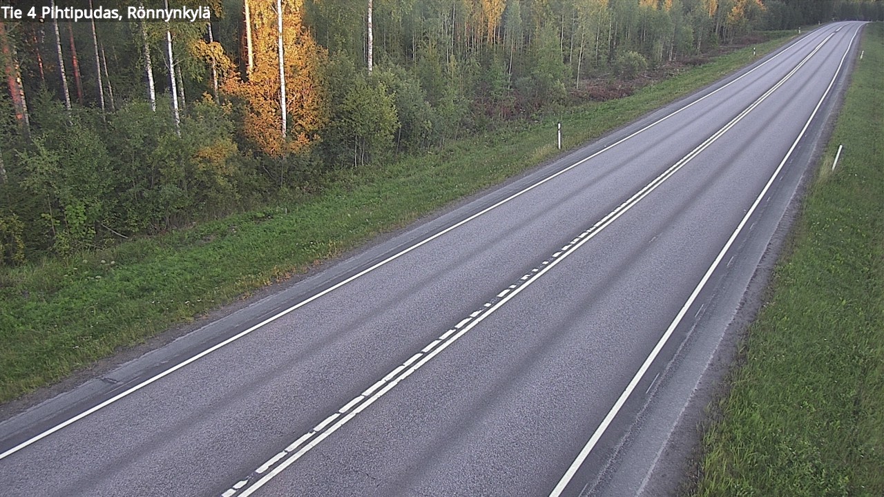 Kelikamerat Kuva Tie 4 Pihtipudas, Rönnynkylä, Pihtipudas, Keski-Suomi