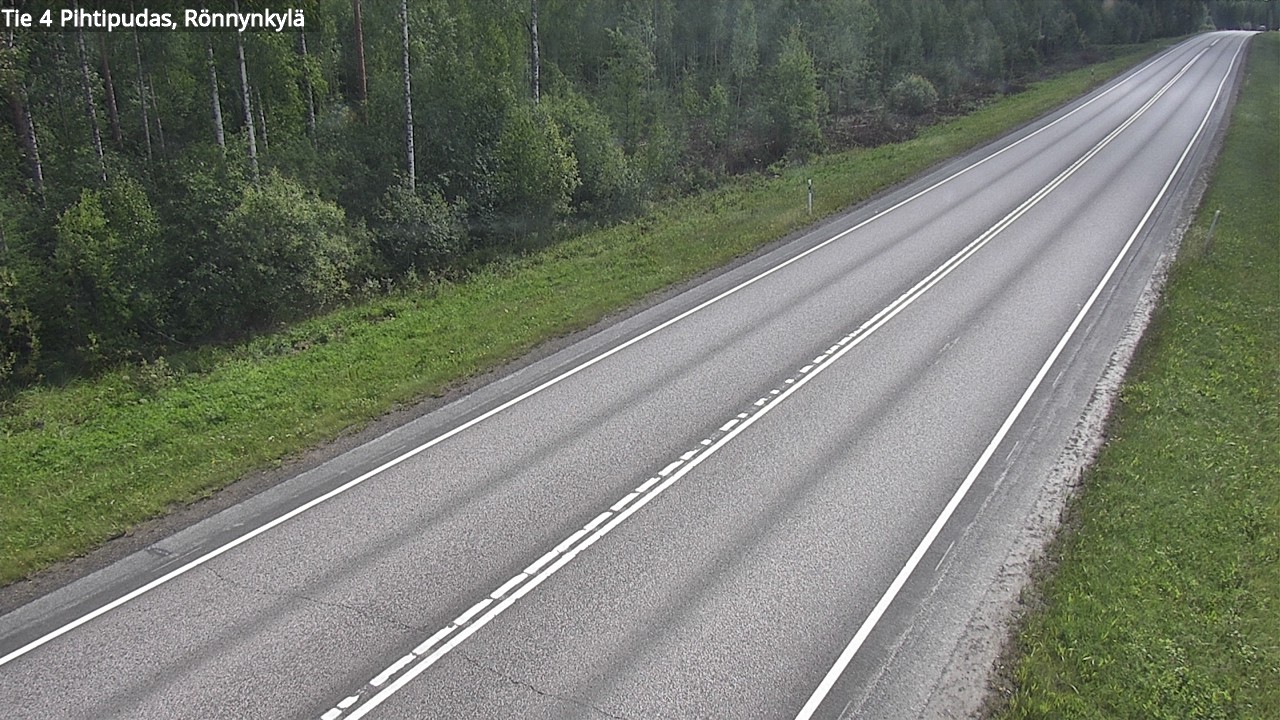 Kelikamerat Kuva Tie 4 Pihtipudas, Rönnynkylä, Pihtipudas, Keski-Suomi