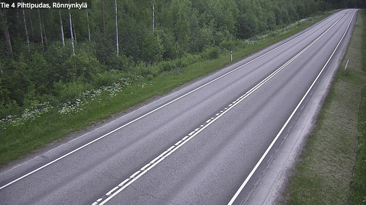 Kelikamerat Kuva Tie 4 Pihtipudas, Rönnynkylä, Pihtipudas, Keski-Suomi