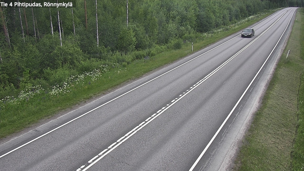 Kelikamerat Kuva Tie 4 Pihtipudas, Rönnynkylä, Pihtipudas, Keski-Suomi