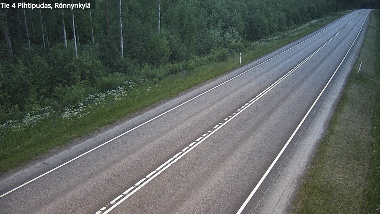 Kelikamerat Kuva Tie 4 Pihtipudas, Rönnynkylä, Pihtipudas, Keski-Suomi
