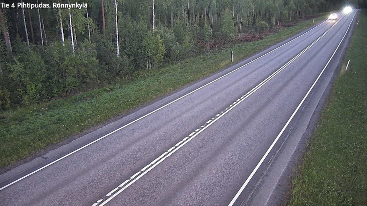 Kelikamerat Kuva Tie 4 Pihtipudas, Rönnynkylä, Pihtipudas, Keski-Suomi