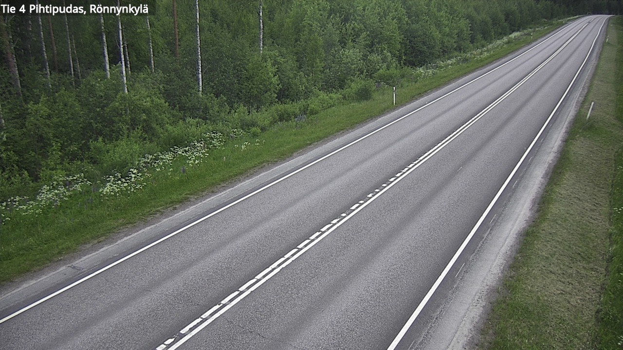 Kelikamerat Kuva Tie 4 Pihtipudas, Rönnynkylä, Pihtipudas, Keski-Suomi