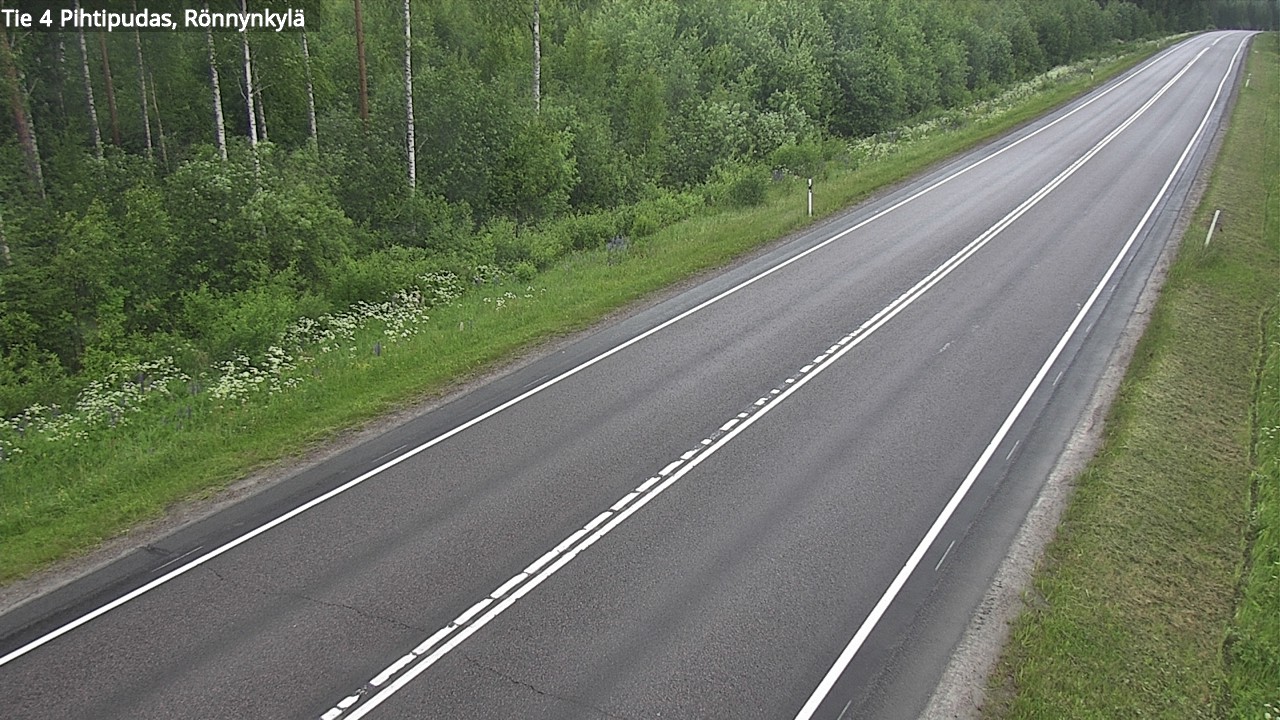 Kelikamerat Kuva Tie 4 Pihtipudas, Rönnynkylä, Pihtipudas, Keski-Suomi