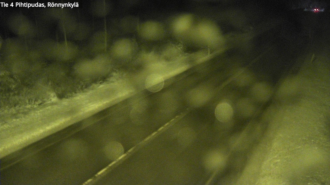 Weather Camera Image Väg 4 Pihtipudas, Rönnynkylä, Pihtipudas, Keski-Suomi