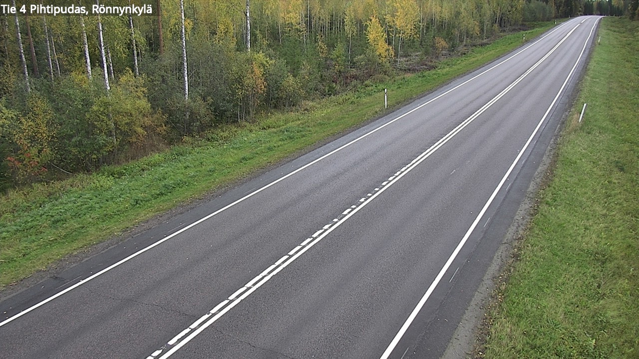 Kelikamerat Kuva Tie 4 Pihtipudas, Rönnynkylä, Pihtipudas, Keski-Suomi