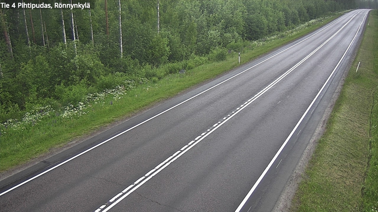 Kelikamerat Kuva Tie 4 Pihtipudas, Rönnynkylä, Pihtipudas, Keski-Suomi