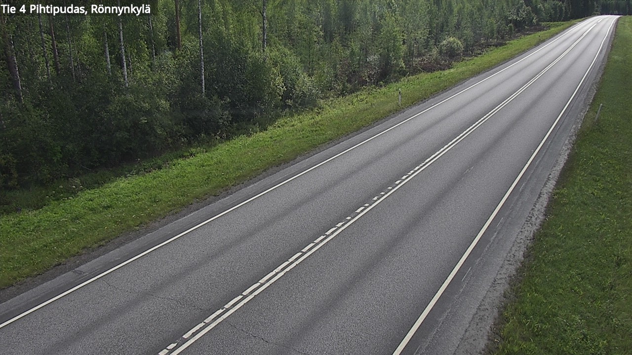 Kelikamerat Kuva Tie 4 Pihtipudas, Rönnynkylä, Pihtipudas, Keski-Suomi