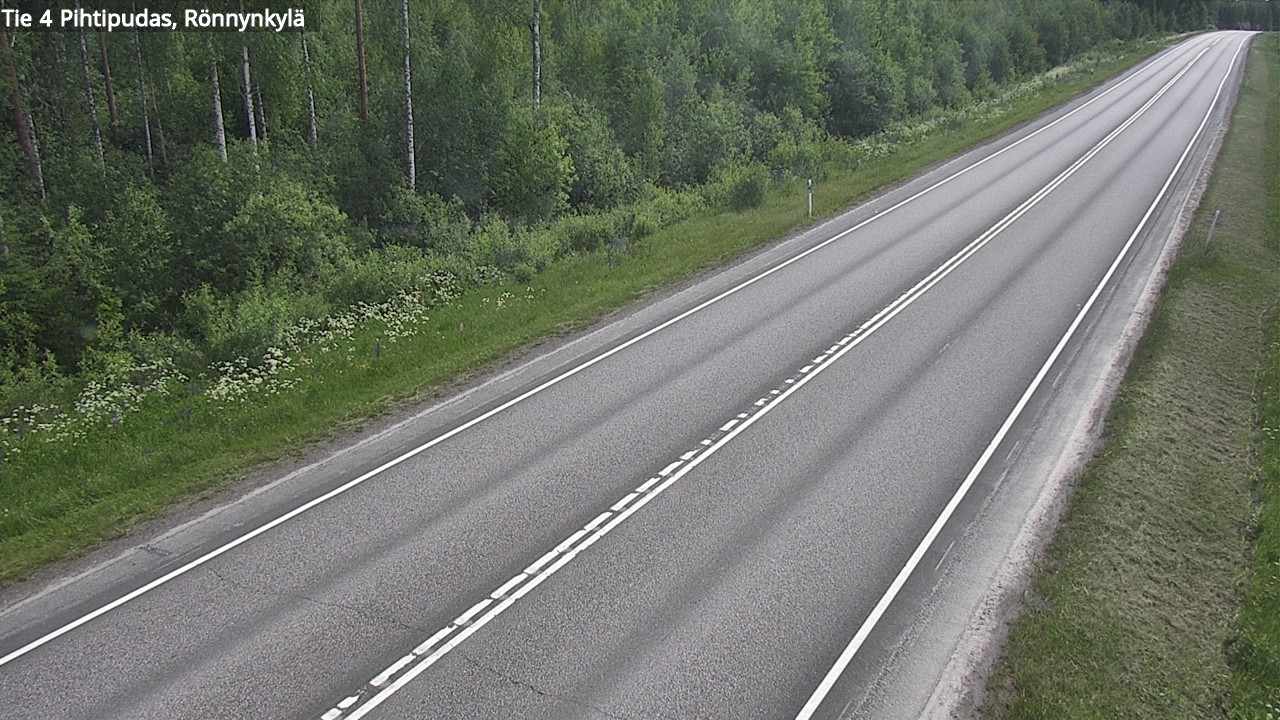 Kelikamerat Kuva Tie 4 Pihtipudas, Rönnynkylä, Pihtipudas, Keski-Suomi