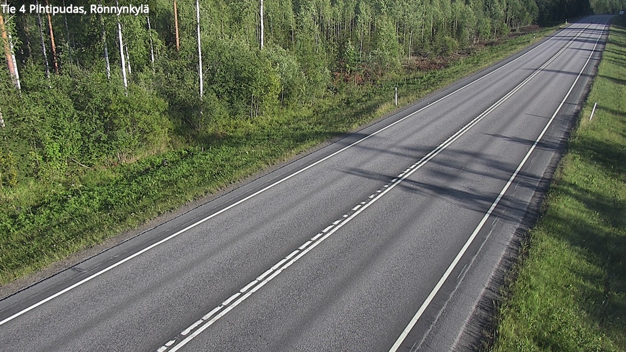 Kelikamerat Kuva Tie 4 Pihtipudas, Rönnynkylä, Pihtipudas, Keski-Suomi