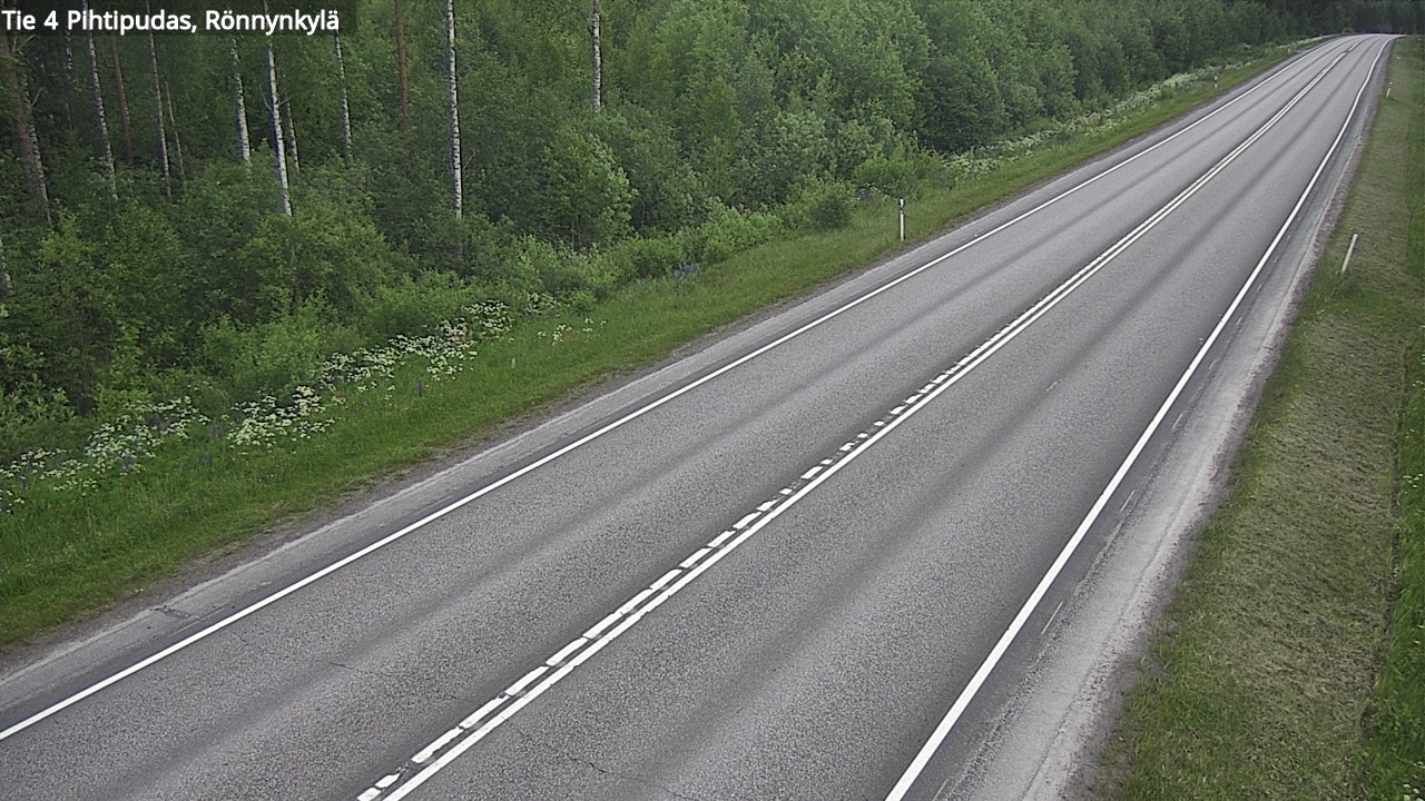 Kelikamerat Kuva Tie 4 Pihtipudas, Rönnynkylä, Pihtipudas, Keski-Suomi