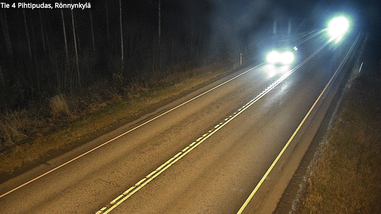 Kelikamerat Kuva Tie 4 Pihtipudas, Rönnynkylä, Pihtipudas, Keski-Suomi