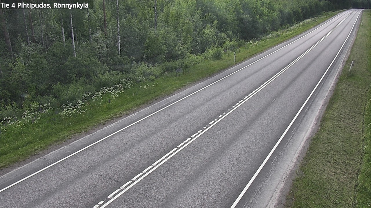 Kelikamerat Kuva Tie 4 Pihtipudas, Rönnynkylä, Pihtipudas, Keski-Suomi