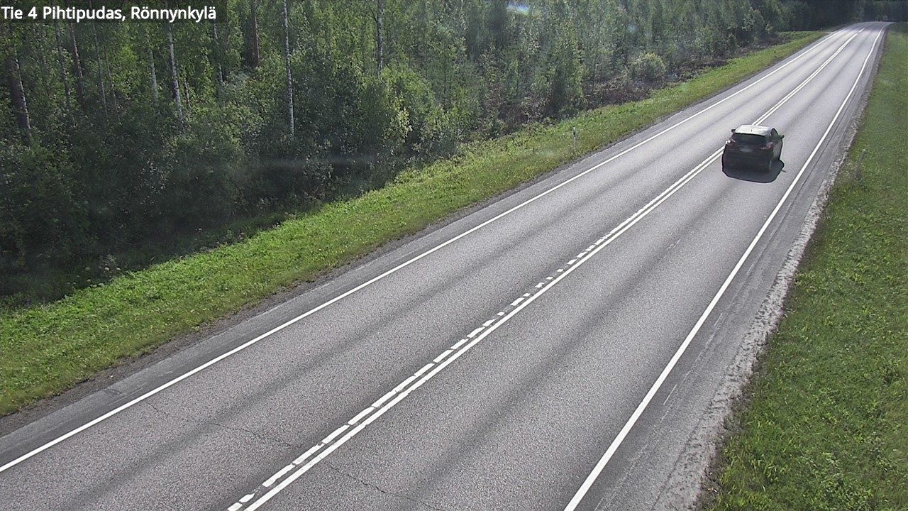 Kelikamerat Kuva Tie 4 Pihtipudas, Rönnynkylä, Pihtipudas, Keski-Suomi