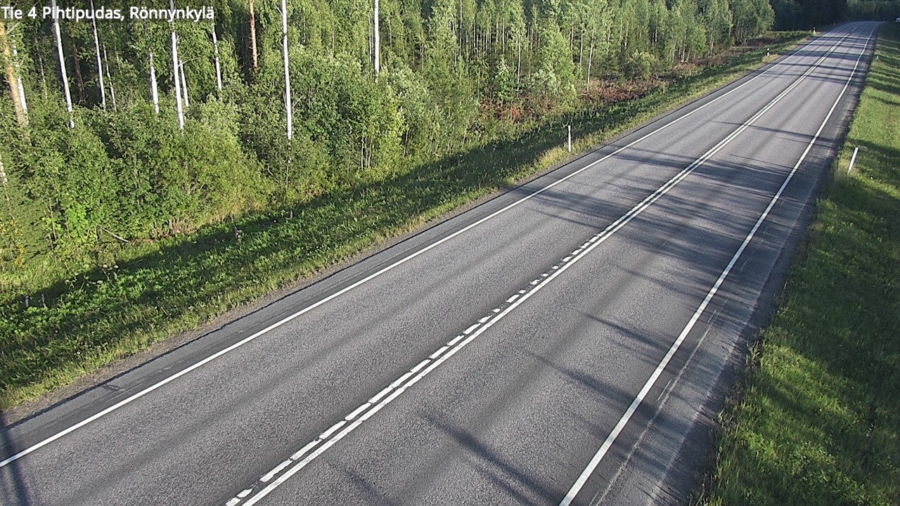 Kelikamerat Kuva Tie 4 Pihtipudas, Rönnynkylä, Pihtipudas, Keski-Suomi