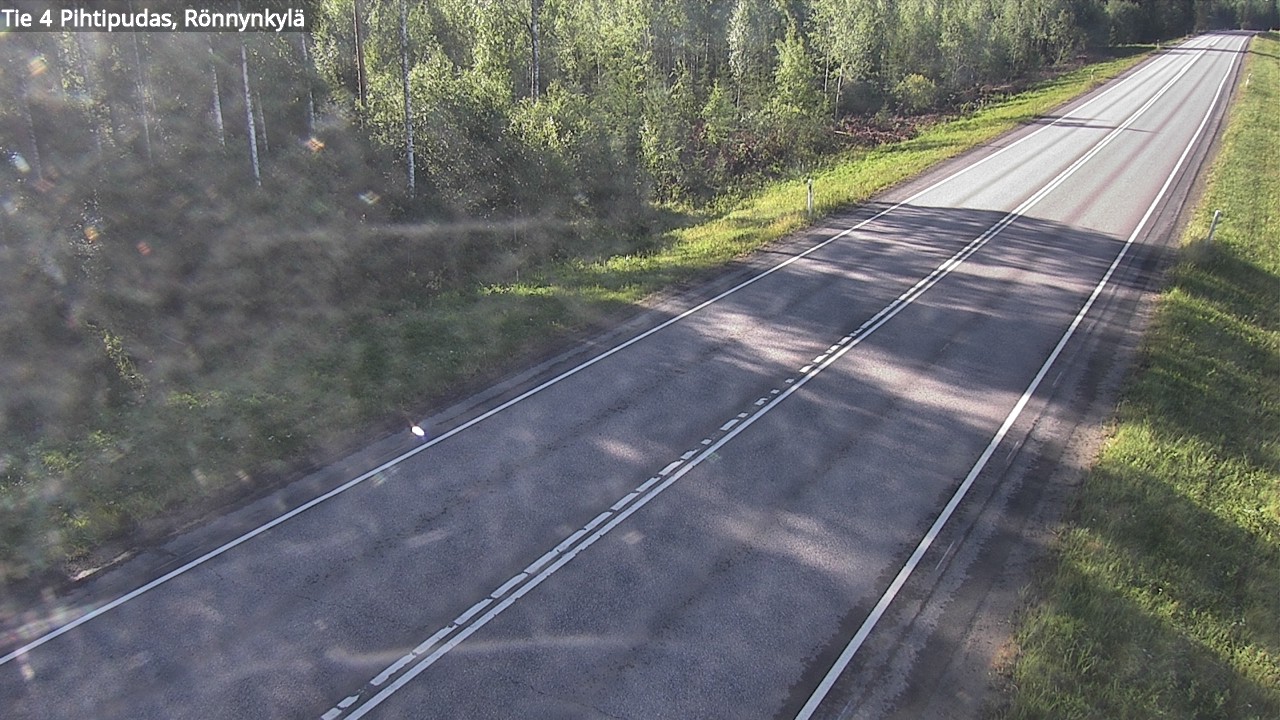 Kelikamerat Kuva Tie 4 Pihtipudas, Rönnynkylä, Pihtipudas, Keski-Suomi