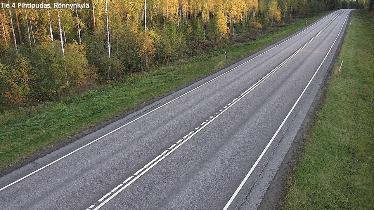 Kelikamerat Kuva Tie 4 Pihtipudas, Rönnynkylä, Pihtipudas, Keski-Suomi
