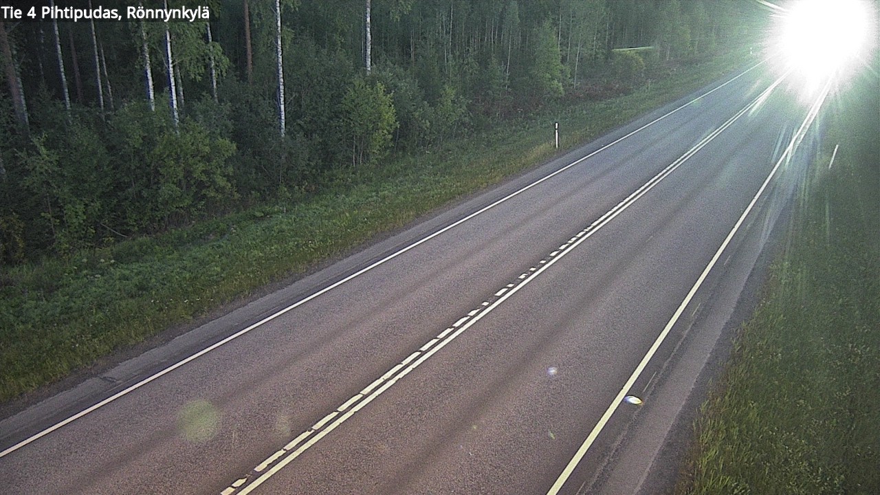 Kelikamerat Kuva Tie 4 Pihtipudas, Rönnynkylä, Pihtipudas, Keski-Suomi