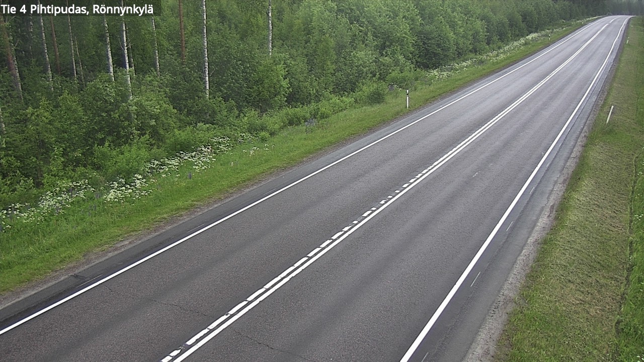Kelikamerat Kuva Tie 4 Pihtipudas, Rönnynkylä, Pihtipudas, Keski-Suomi