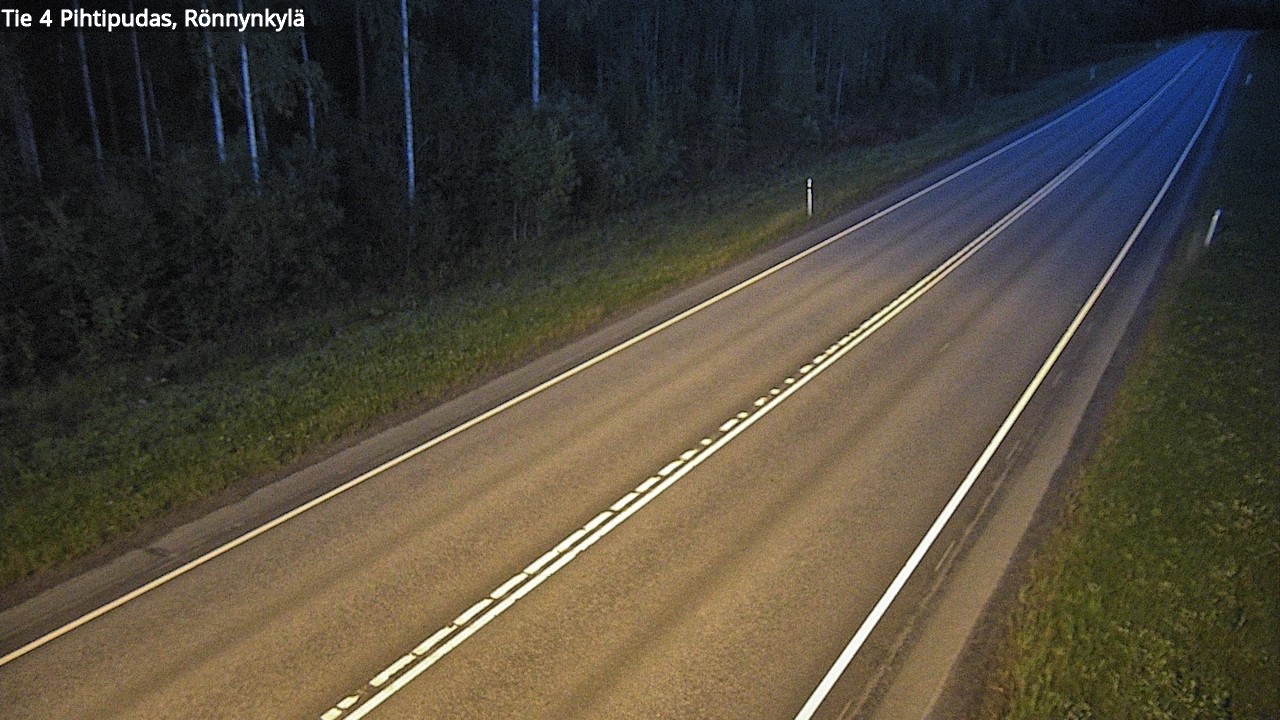 Kelikamerat Kuva Tie 4 Pihtipudas, Rönnynkylä, Pihtipudas, Keski-Suomi