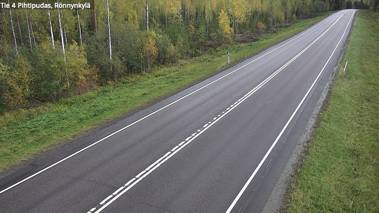Kelikamerat Kuva Tie 4 Pihtipudas, Rönnynkylä, Pihtipudas, Keski-Suomi