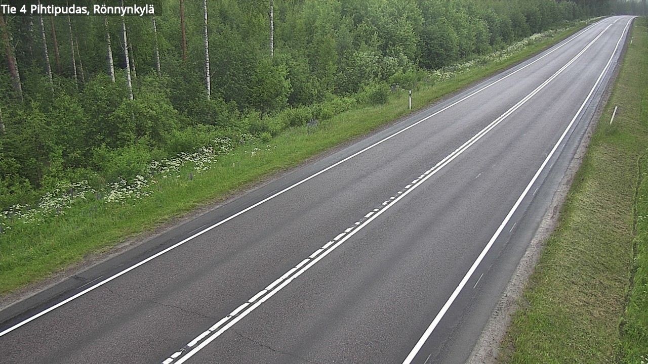 Kelikamerat Kuva Tie 4 Pihtipudas, Rönnynkylä, Pihtipudas, Keski-Suomi