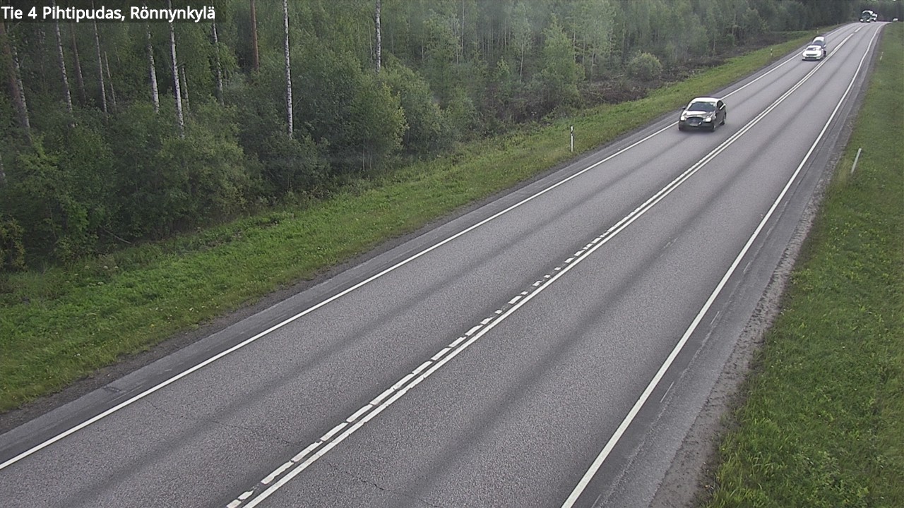 Kelikamerat Kuva Tie 4 Pihtipudas, Rönnynkylä, Pihtipudas, Keski-Suomi