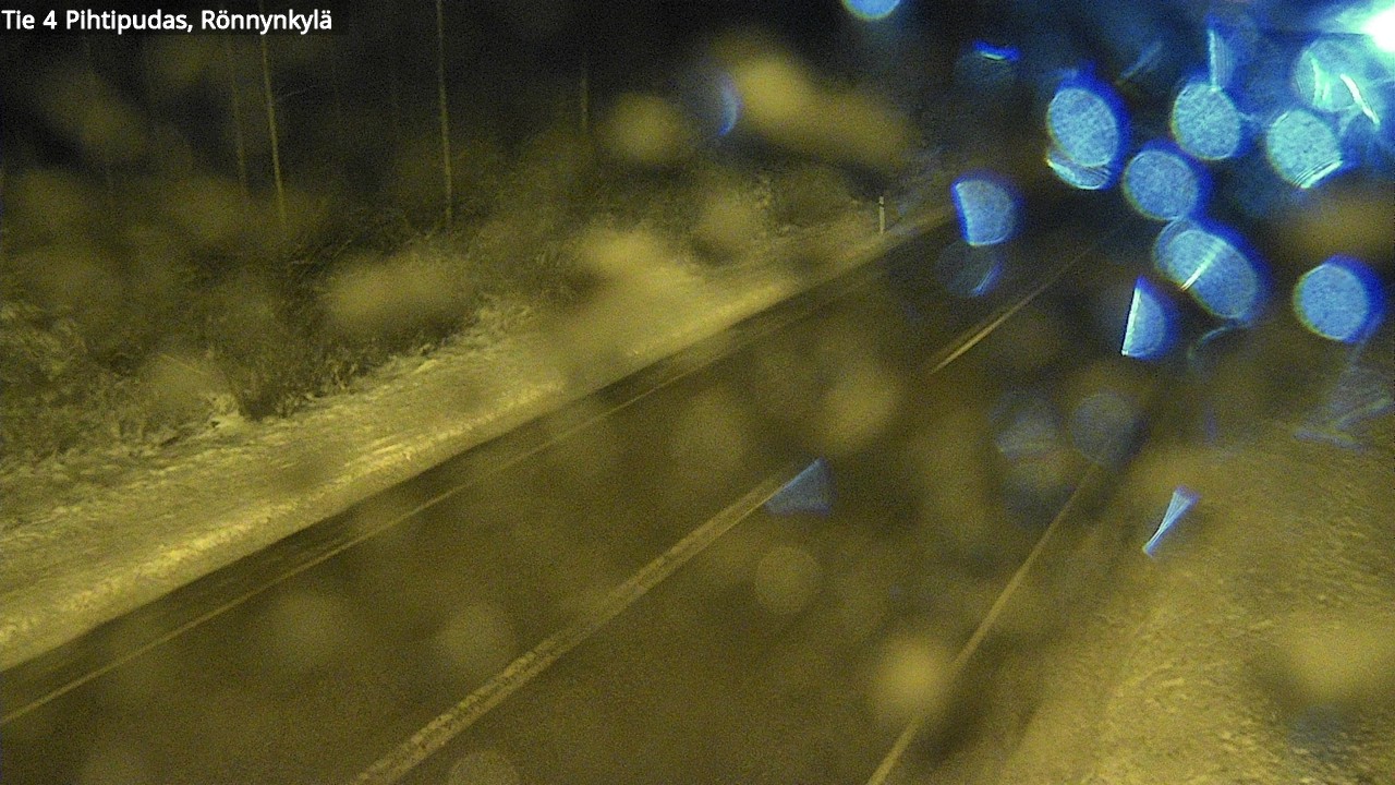 Weather Camera Image Väg 4 Pihtipudas, Rönnynkylä, Pihtipudas, Keski-Suomi