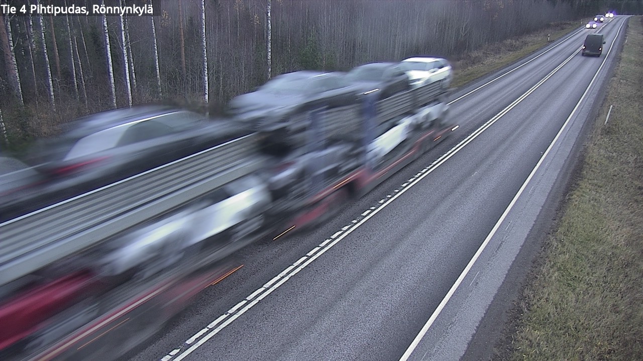 Kelikamerat Kuva Tie 4 Pihtipudas, Rönnynkylä, Pihtipudas, Keski-Suomi