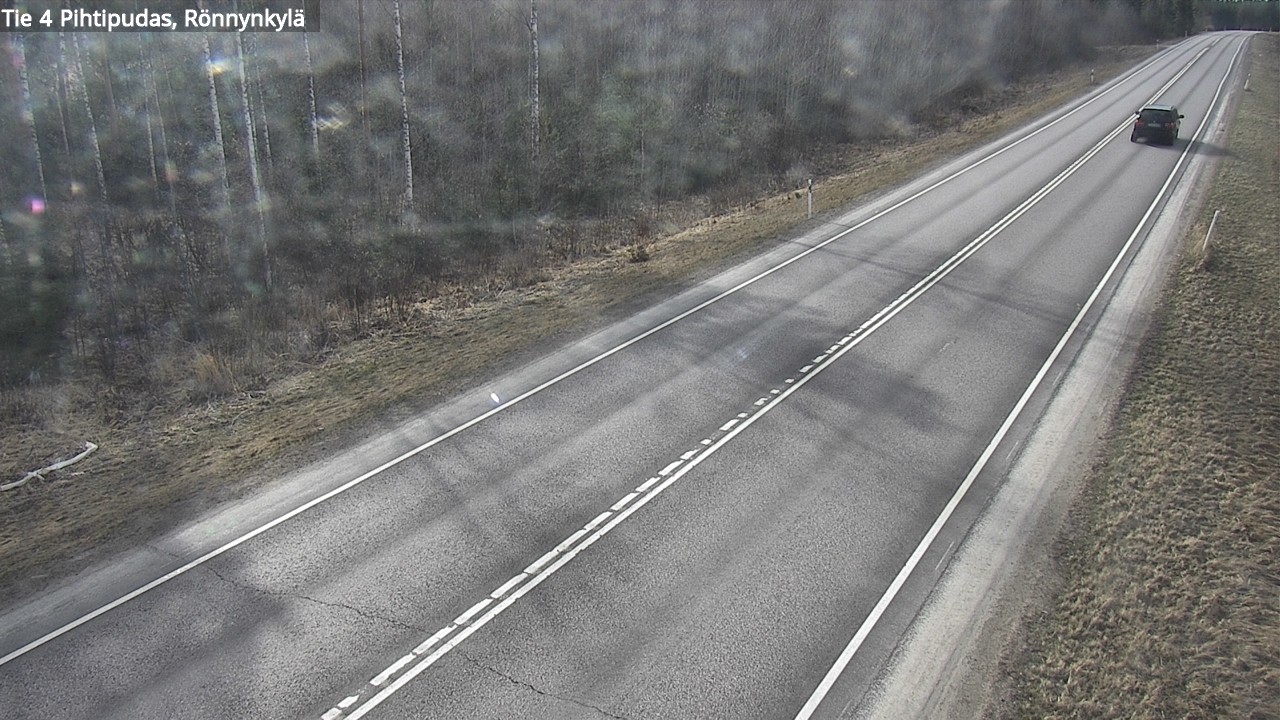 Weather Camera Image Road 4 Pihtipudas, Rönnynkylä, Pihtipudas, Keski-Suomi