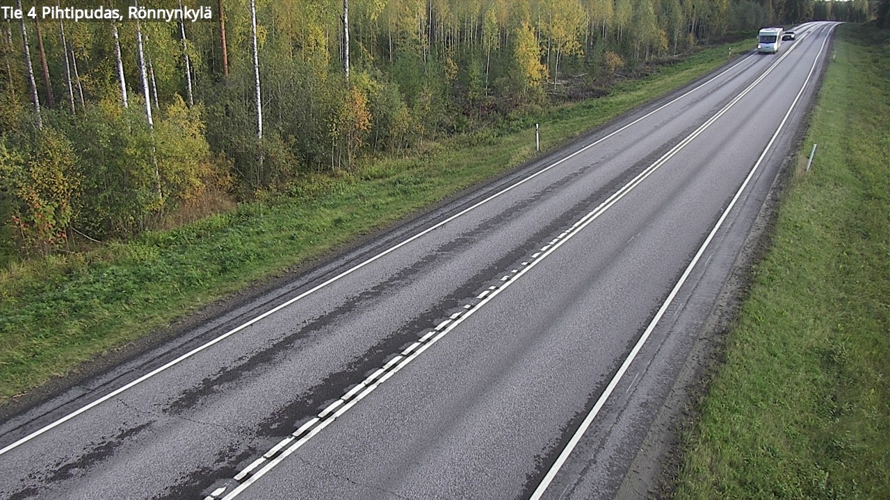 Kelikamerat Kuva Tie 4 Pihtipudas, Rönnynkylä, Pihtipudas, Keski-Suomi