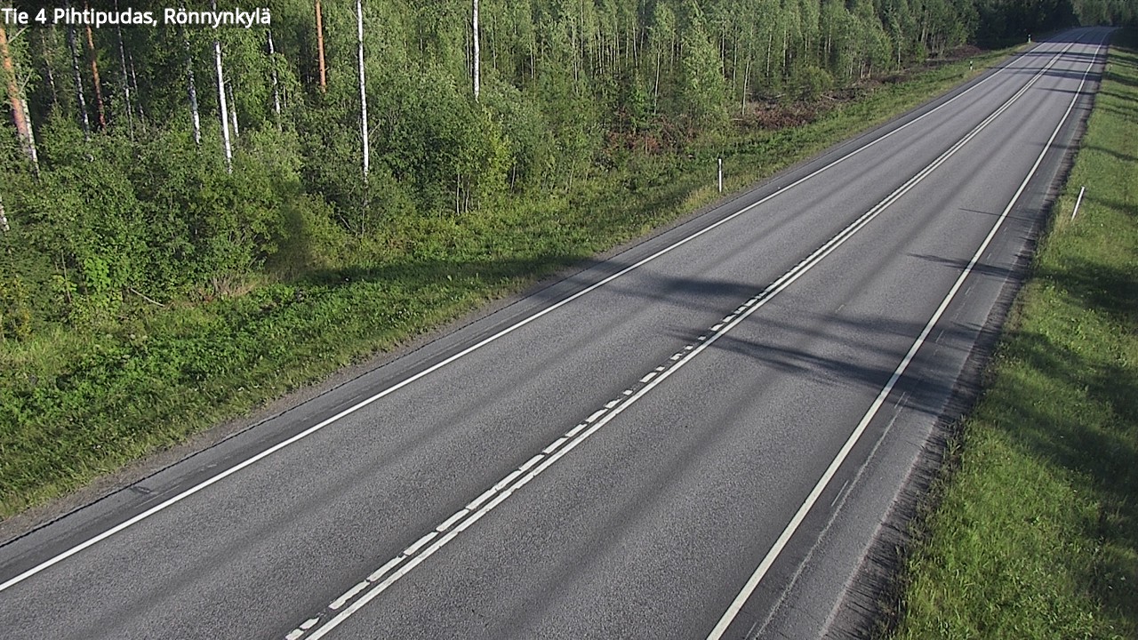 Kelikamerat Kuva Tie 4 Pihtipudas, Rönnynkylä, Pihtipudas, Keski-Suomi